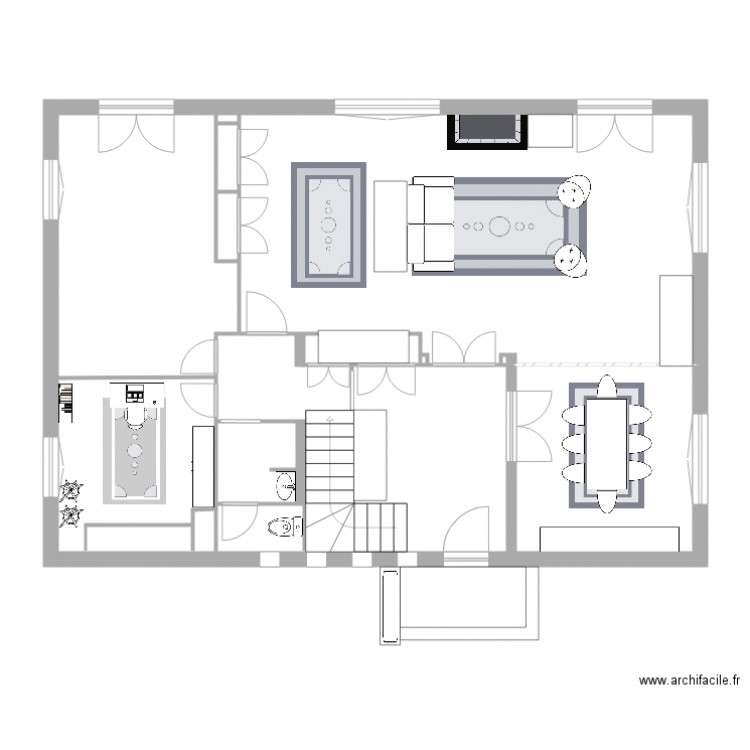 levant rdc 1 jan 18. Plan de 0 pièce et 0 m2