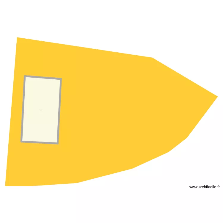Maison La plaine sur mer cadastre. Plan de 