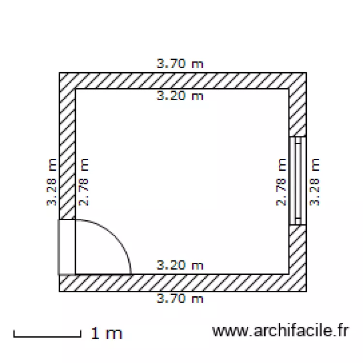 Chambre JG T3 pour pose parquet flottant 16Avril 2013. Plan de Chambre JG T3 pour pose parquet flottant 16Avril 2013. Plan de