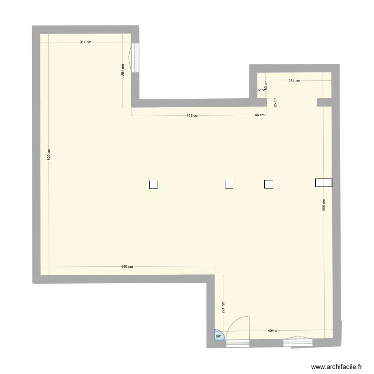 castello 44 . Plan de 