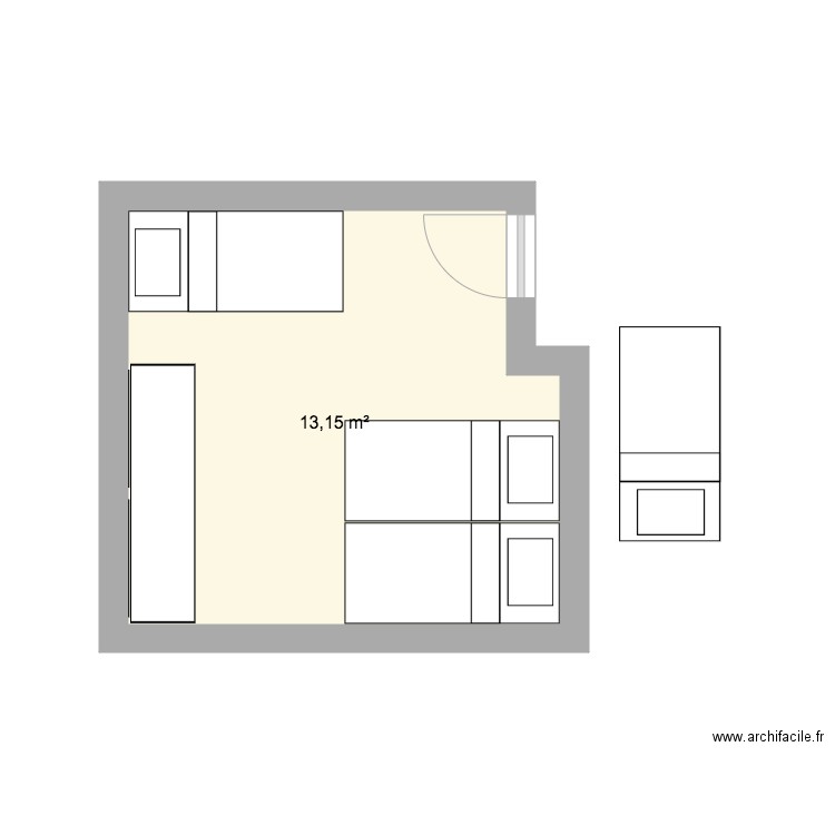 25 mai chambre enfants. Plan de 0 pièce et 0 m2