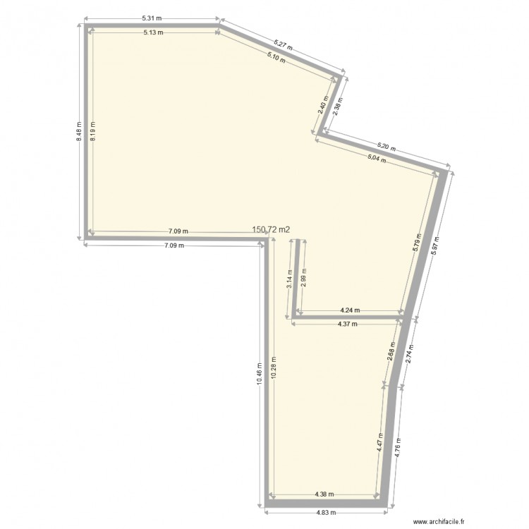 parc rdc gabarit. Plan de 0 pièce et 0 m2