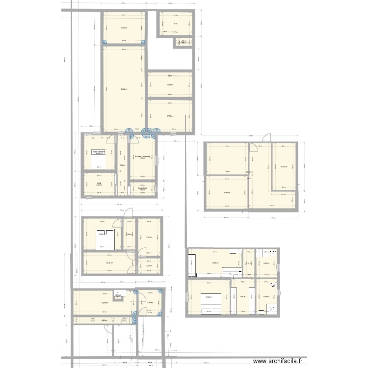 maison. Plan de 0 pièce et 0 m2