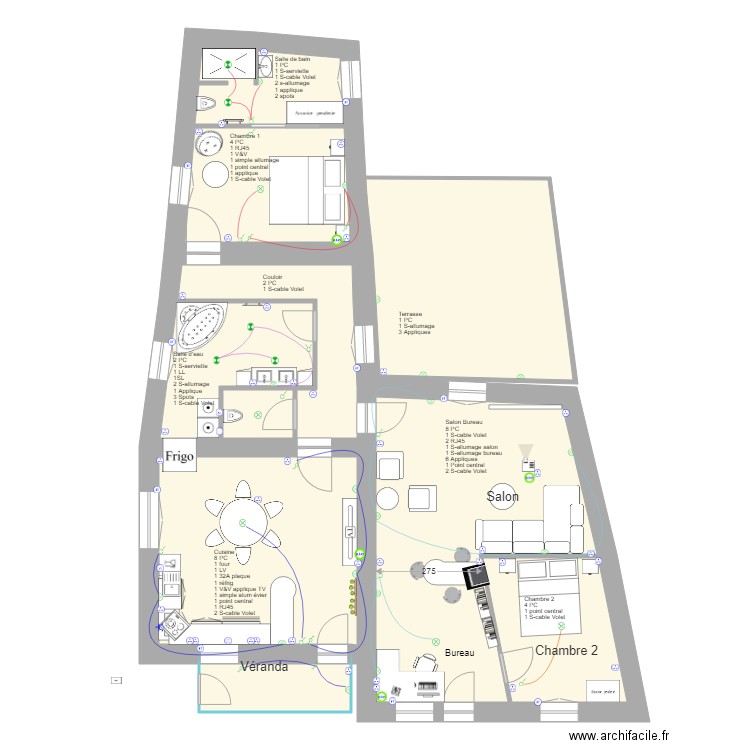 Mercurey 6 Elec 1. Plan de 0 pièce et 0 m2