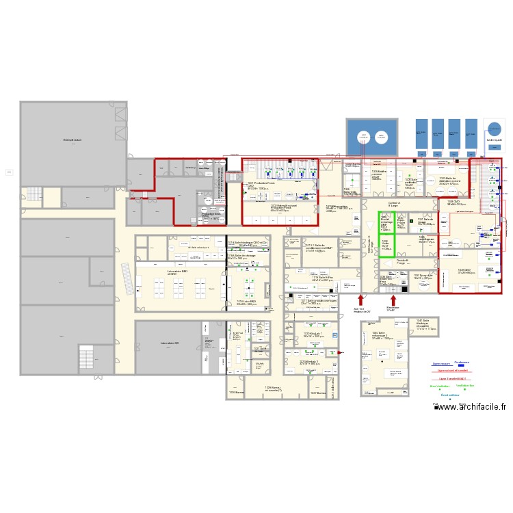 V204 Procédé Vacuum Agrandissement  20 000p2 V14. Plan de 0 pièce et 0 m2