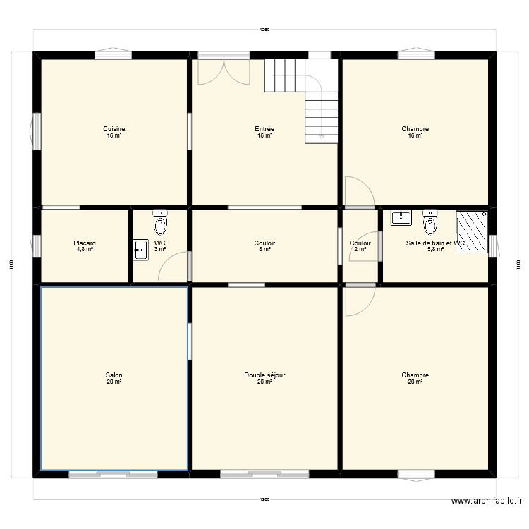 must02. Plan de 0 pièce et 0 m2