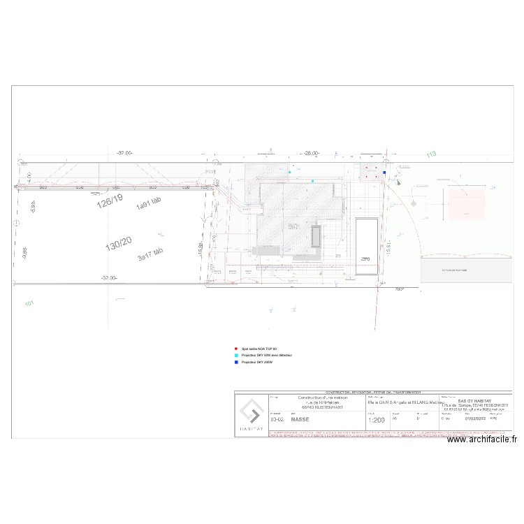 LANG Exterieur V6. Plan de 0 pièce et 0 m2