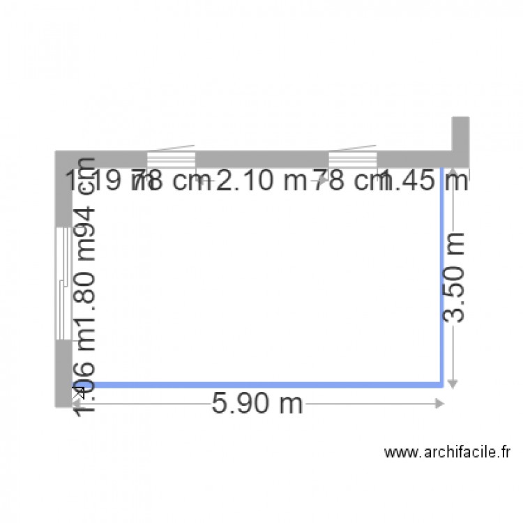 BERTREL. Plan de 0 pièce et 0 m2