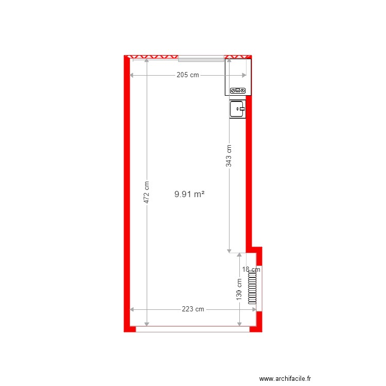 Chevaux Projet extension. Plan de 0 pièce et 0 m2