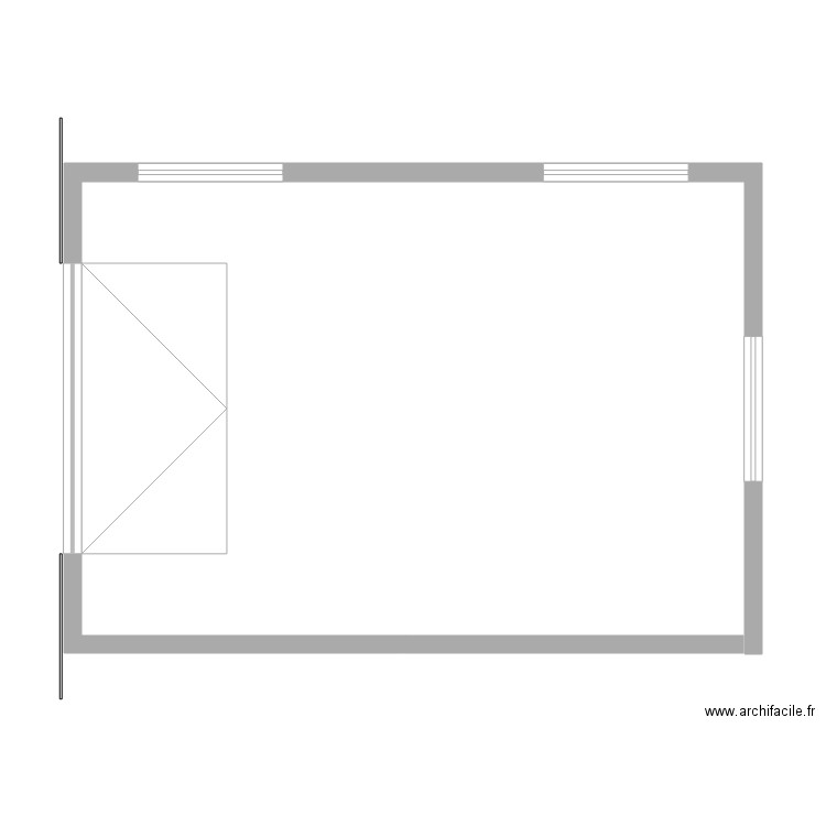 garage. Plan de 0 pièce et 0 m2