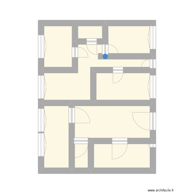 Plan etage 1. Plan de 0 pièce et 0 m2