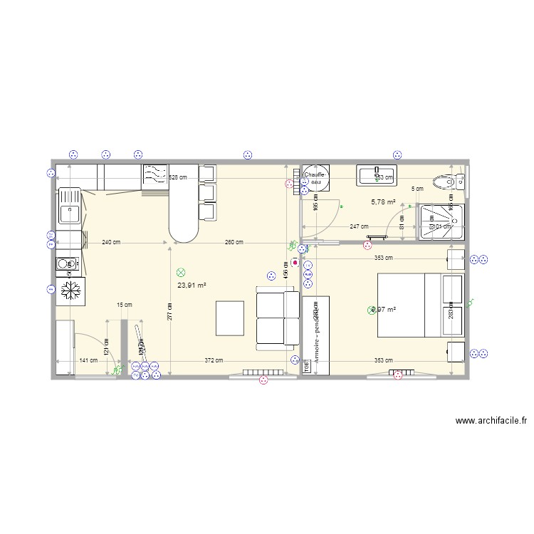 location rez de chaussee 10. Plan de 0 pièce et 0 m2