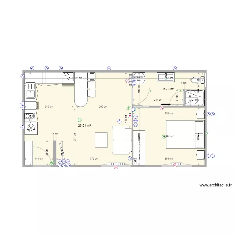 location rez de chaussee 10. Plan de 