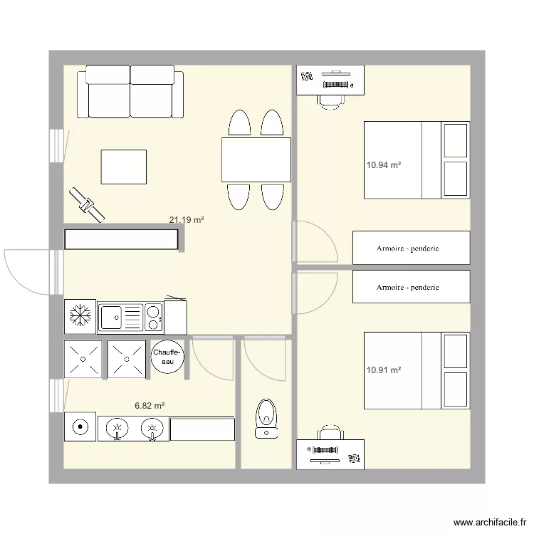 Etage. Plan de Etage. Plan de