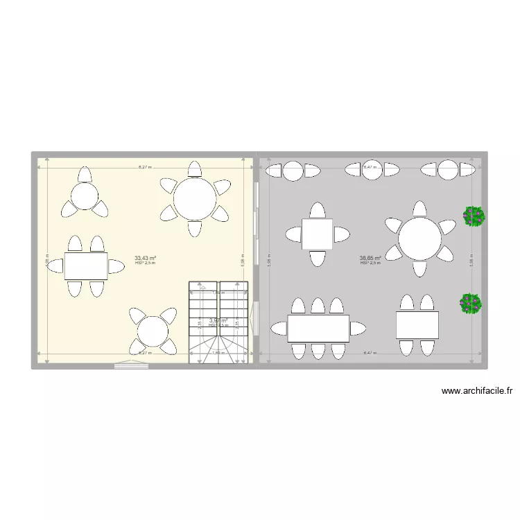 resto  sympa. Plan de 