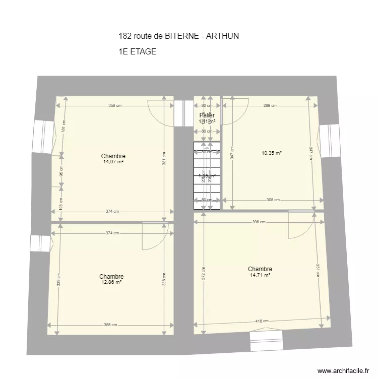 PINTARIC. Plan de 