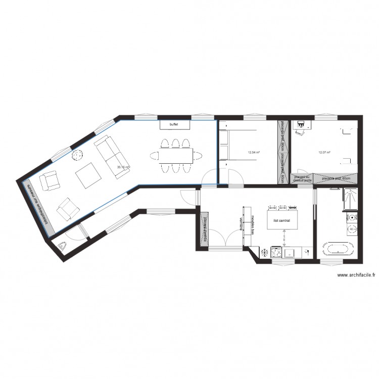 plan 2 dunkerque. Plan de 0 pièce et 0 m2