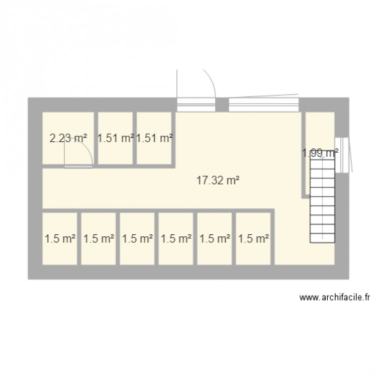 Chatiere 4. Plan de 0 pièce et 0 m2