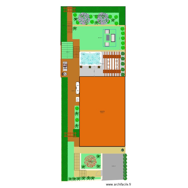 Plan exterieur Spas R200. Plan de 0 pièce et 0 m2