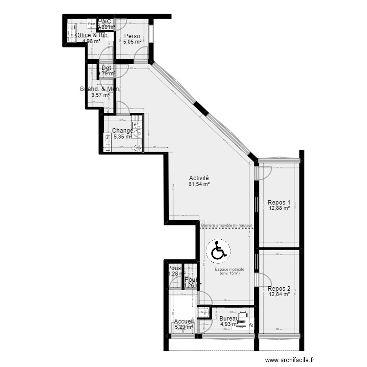 92 Nanterre 118 Salvador Projet JORDAN V ArL 1. Plan de 0 pièce et 0 m2