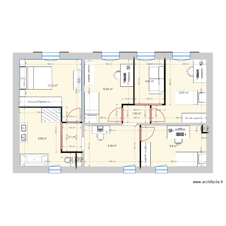 still final etage. Plan de 0 pièce et 0 m2