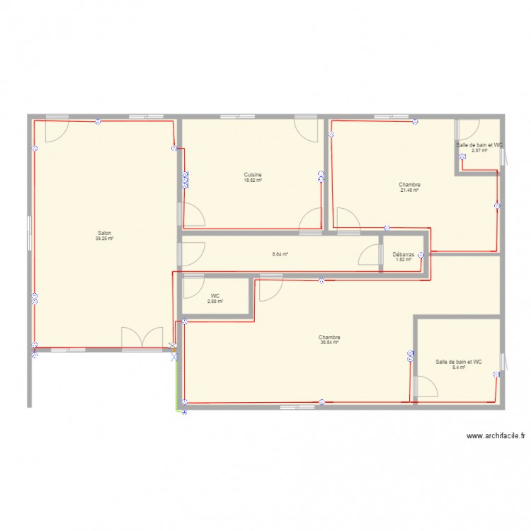 PETIT PARIS III PRISES. Plan de 0 pièce et 0 m2