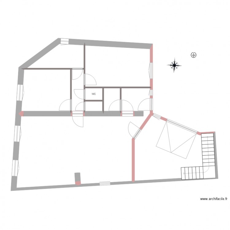 Eudes RDC 1. Plan de 0 pièce et 0 m2