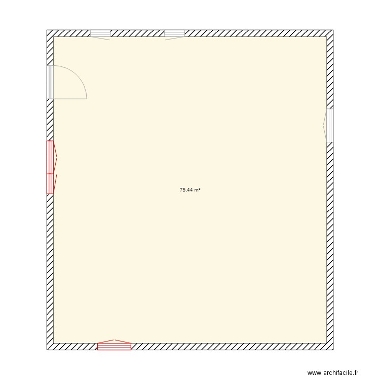 HADHOM. Plan de 0 pièce et 0 m2