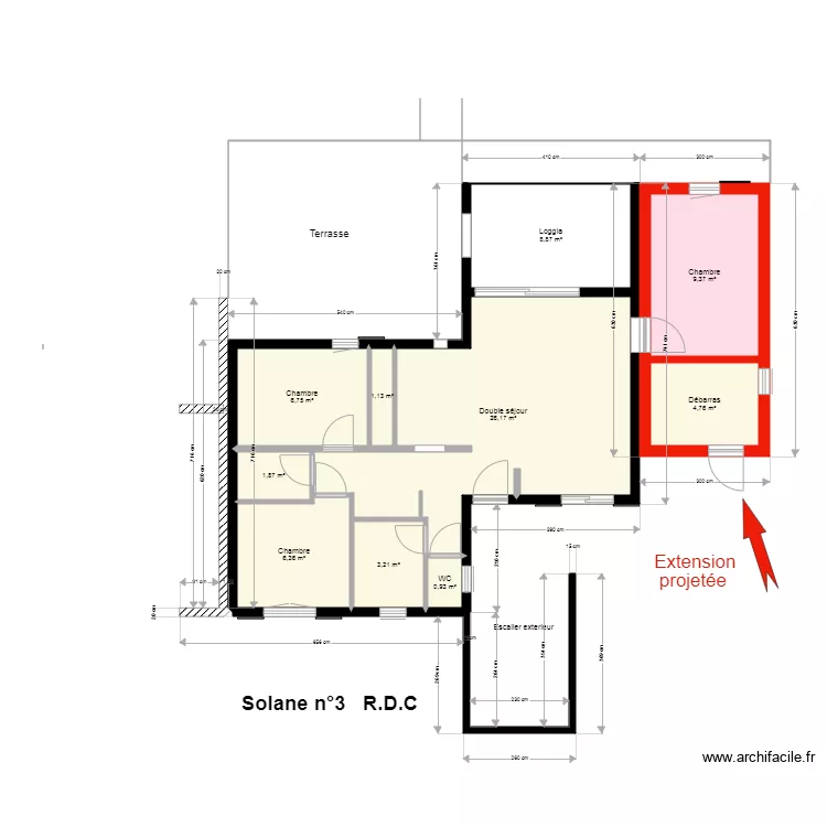 solane 3 dd15. Plan de solane 3 dd15. Plan de