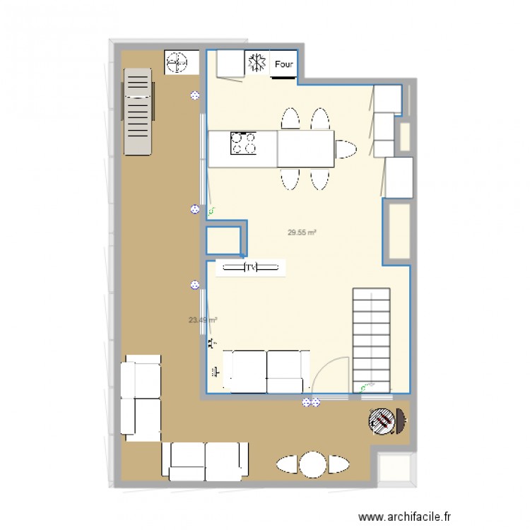 Appartement to be v4. Plan de 0 pièce et 0 m2
