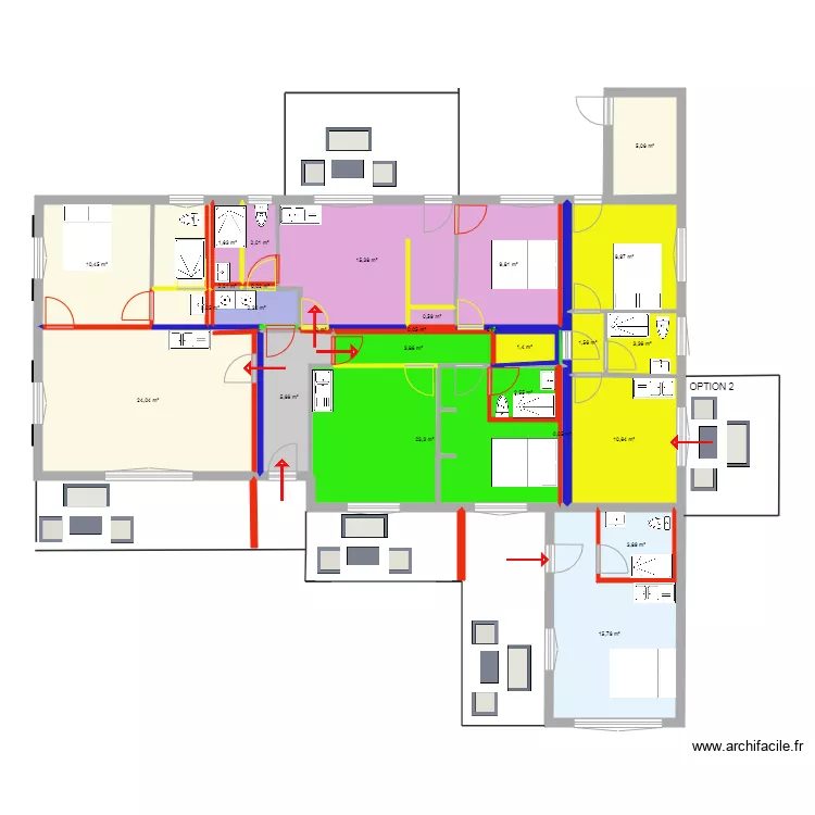 division essai 3 plan Cavaro. Plan de 
