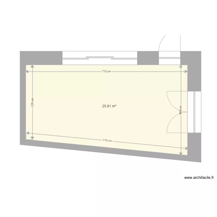cour charente english. Plan de 