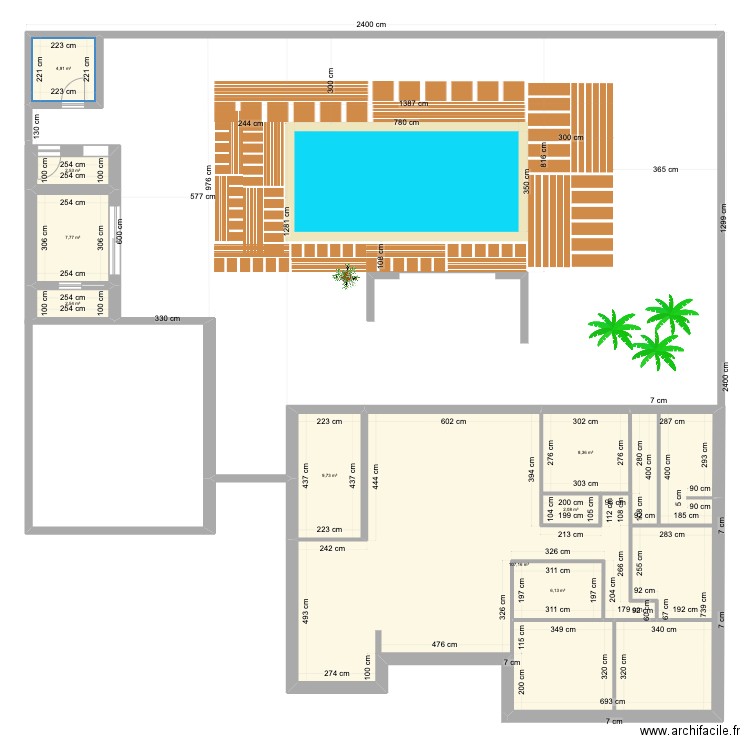 REBUFFAT EXTENSION 3/2/23. Plan de 15 pièces et 306 m2
