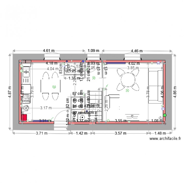 rez de chaussee 2906c. Plan de 0 pièce et 0 m2