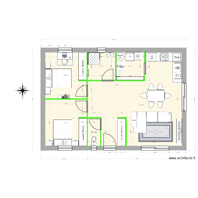 ROMAN / DONG 4. Plan de 0 pièce et 0 m2