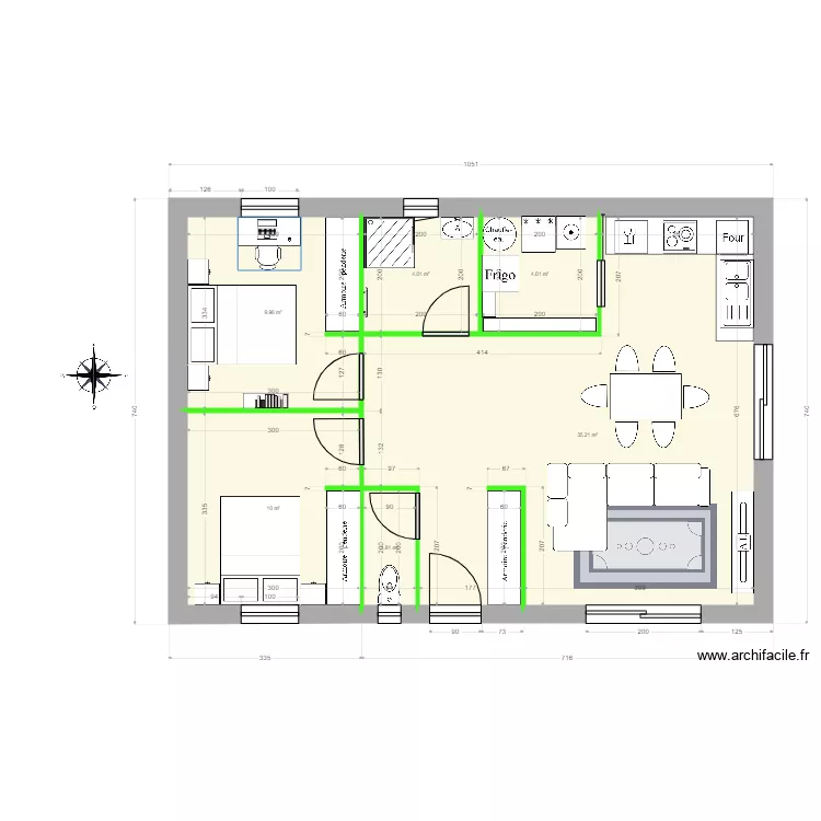 ROMAN / DONG 4. Plan de 