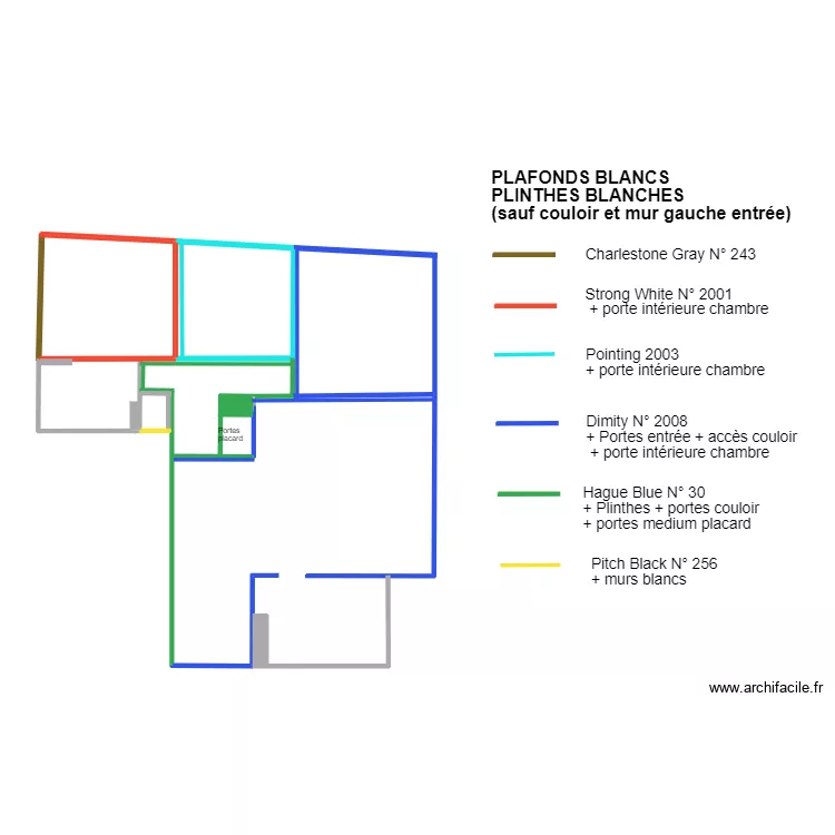 SERFATY PEINTURE. Plan de 