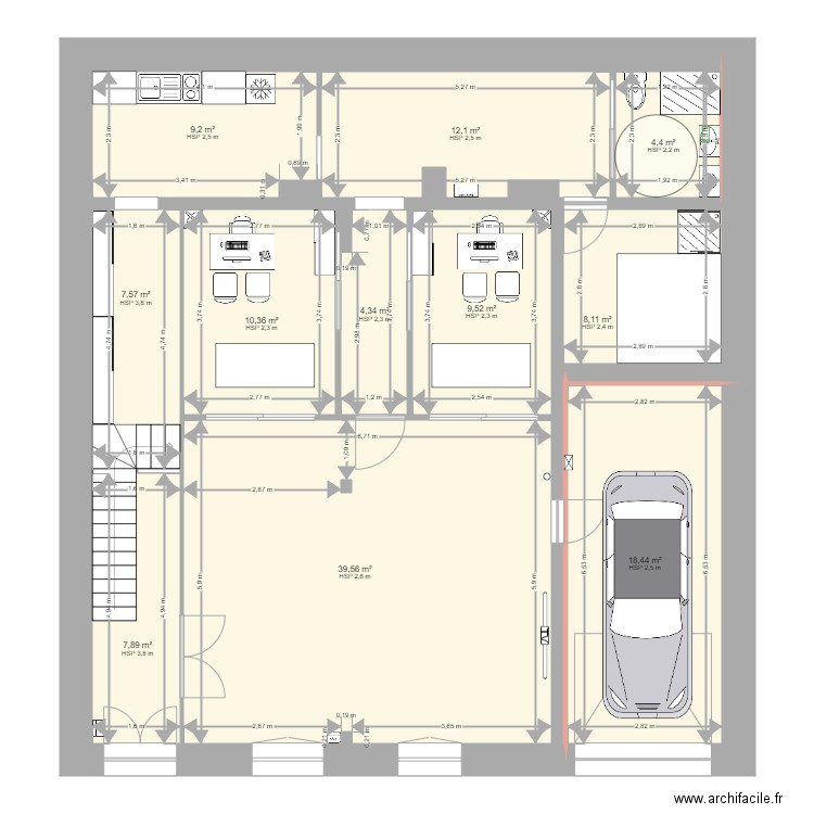 RDC 02 v05. Plan de 0 pièce et 0 m2