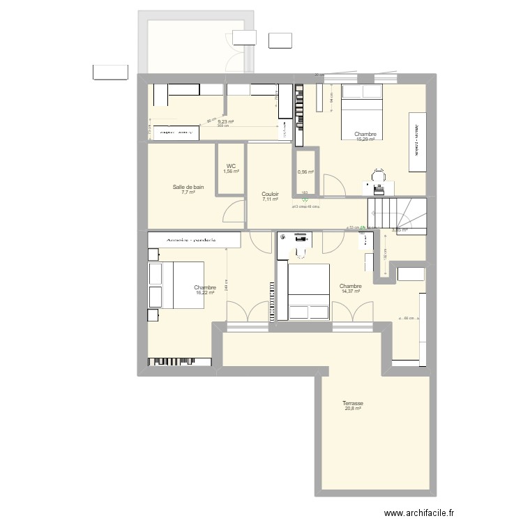 Maison complète. Plan de 0 pièce et 0 m2
