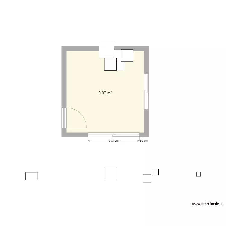 calepinage carrelage. Plan de 