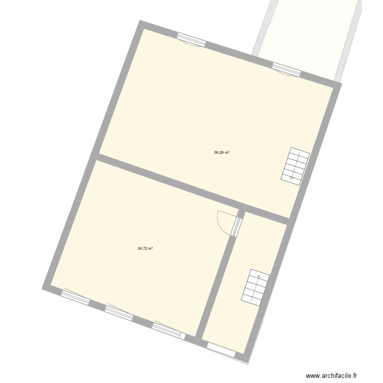 Mediatheque_plan_2_studio-sansmeubles. Plan de 0 pièce et 0 m2