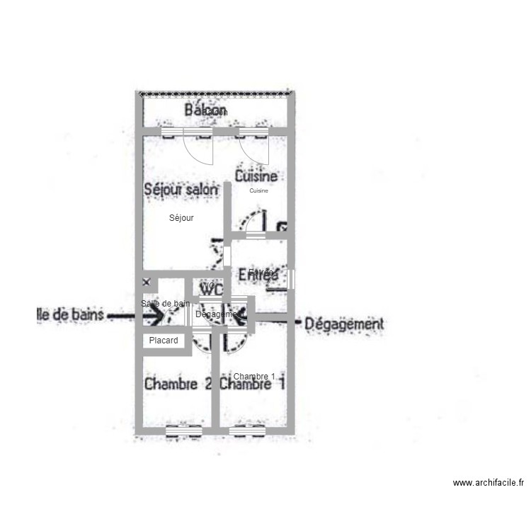 NGUYEN. Plan de 10 pièces et 30 m2