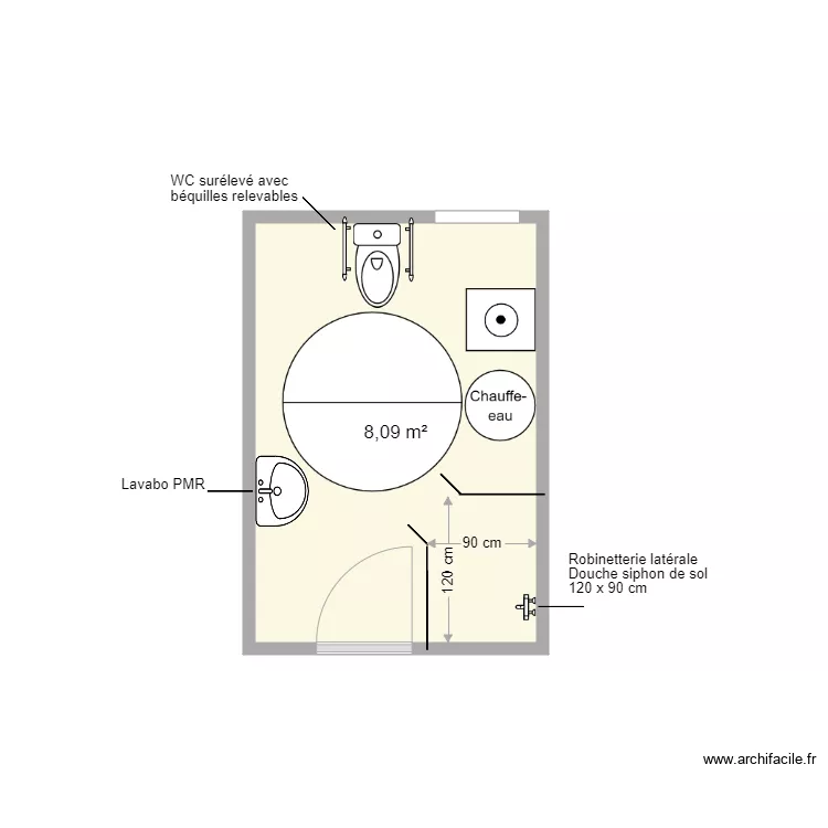 EHRENBOGEN projet SDB 2. Plan de 