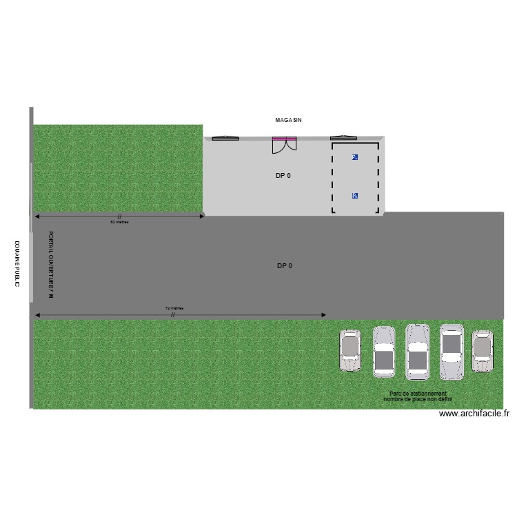 Commerce fruits et légumes Allonnes cheminement extérieur. Plan de 0 pièce et 0 m2 Commerce fruits et légumes Allonnes cheminement extérieur. Plan de 0 pièce et 0 m2