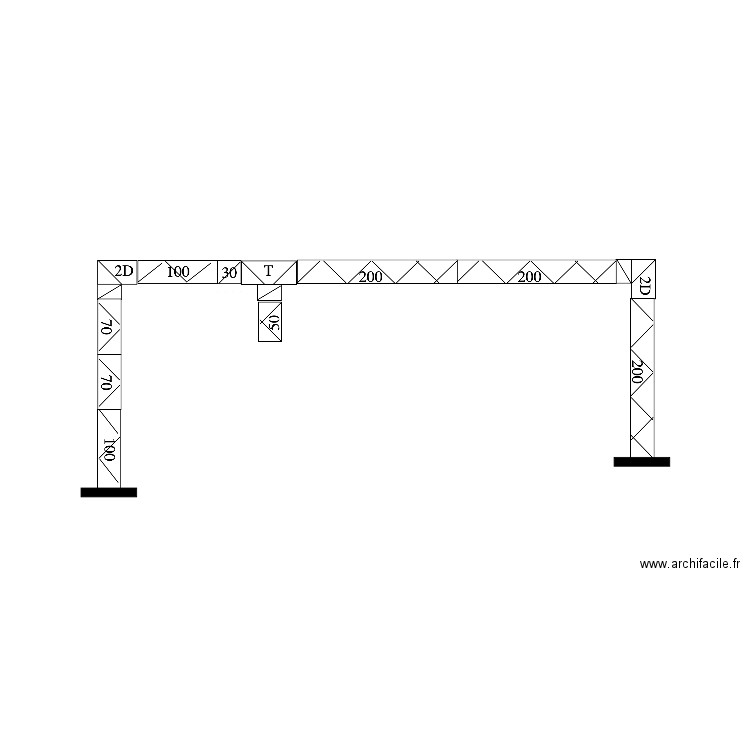 Truss Manor. Plan de 0 pièce et 0 m2