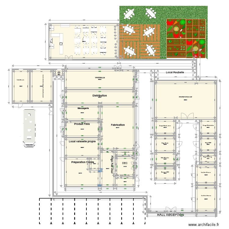 CUISINE CH DIE 3. Plan de 0 pièce et 0 m2