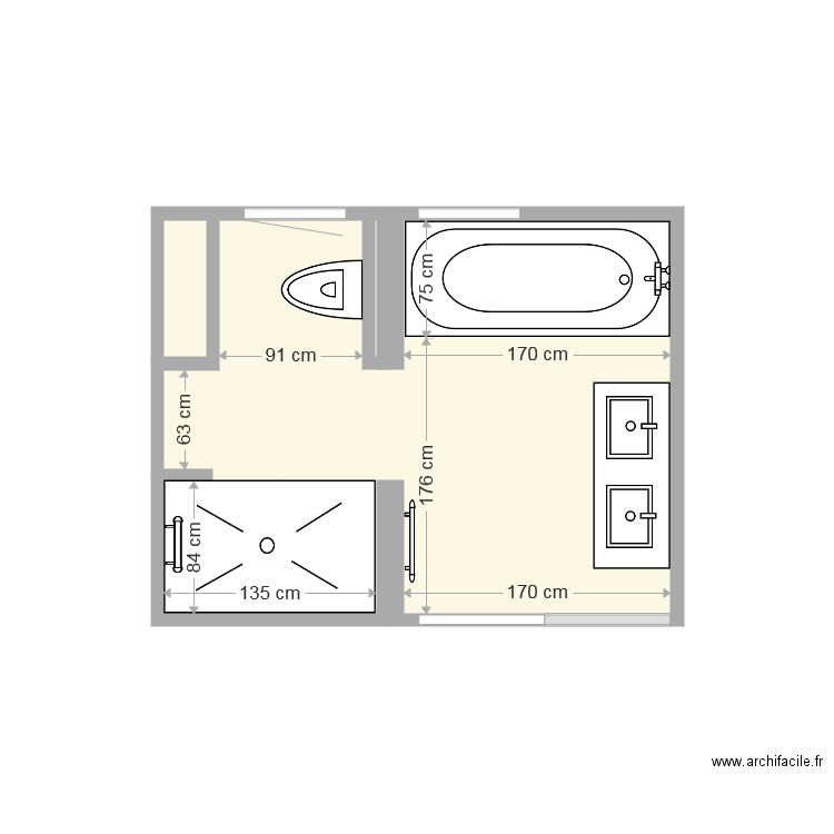 Plan Fouchet v3. Plan de 0 pièce et 0 m2