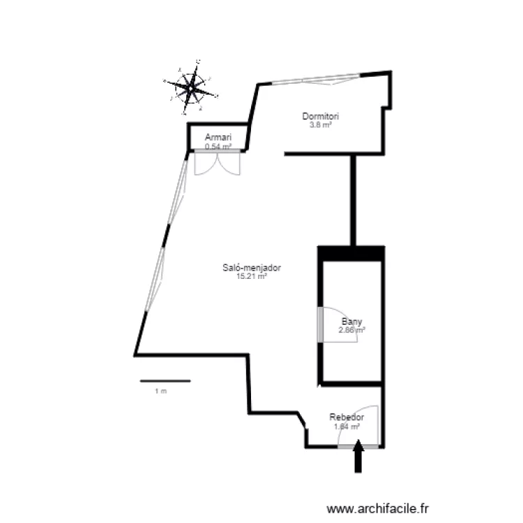 REF 89 EDIFICI RESIDENCI SKY 302 PAS DE LA CASA ENCAMP. Plan de 
