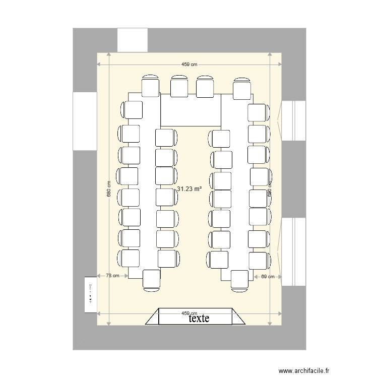 AMENAGEMENT SAM VS SALON 2. Plan de 0 pièce et 0 m2