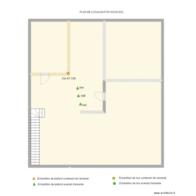 PLAN SS 2640 2642 Benjamin Sulte Montréal . Plan de 0 pièce et 0 m2